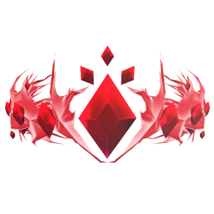 Red Gemstone Crown