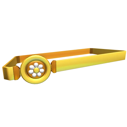 Pirate king Red Belt Flower Yellow