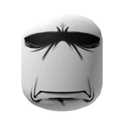 Face of Pain (Institutional White)