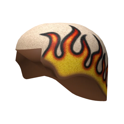 Y2K Fire Dyed Blonde Buzz Cut Hair