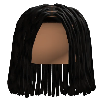 Black Medium Length Dreadlocks