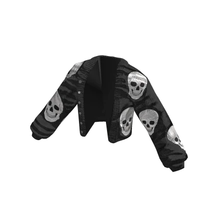 cSapphire x VRTLWRLD Skelly Cardigan