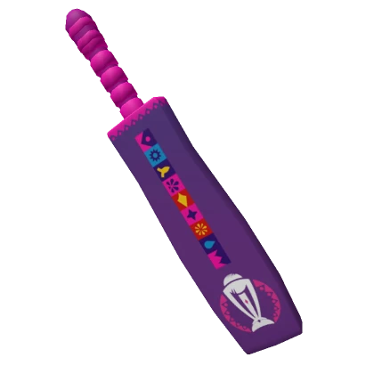 ICC Cricket Bat - Branded Edition