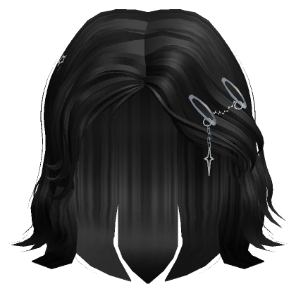 Y2K Sweet Super Wavy Hair -  Black