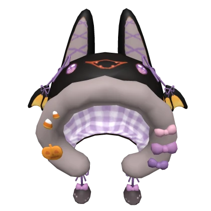 🦇 Black Purple Bat Hoodie 