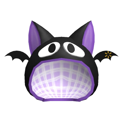 Cute Chibi Bat Hood