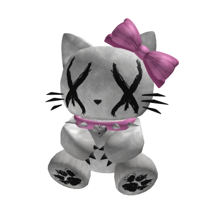 Gothic Kitty Plush