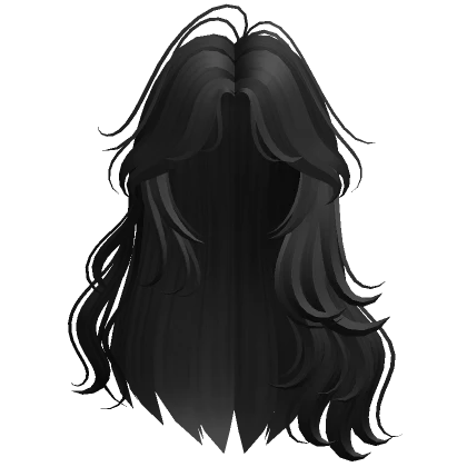 Flowy Siren Waves Hair (Black)