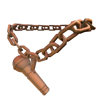 Bronze Chain Microphone