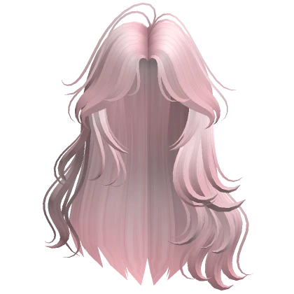 Flowy Siren Waves Hair (Pink)