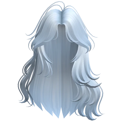 Flowy Siren Waves Hair (Blue)