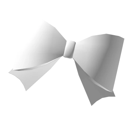 White Hair Bow