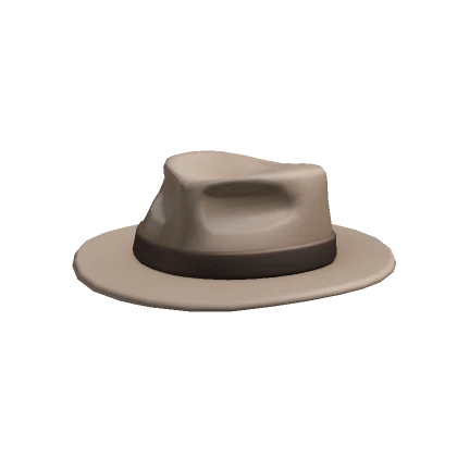 Tan Fedora