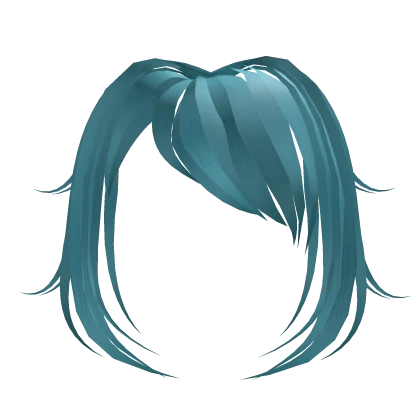 Blue Side Bangs