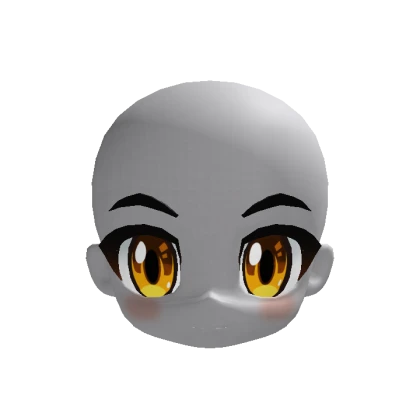 Chibi Head Neckless Yellow Eyes