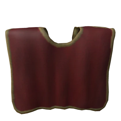 Red & Gold Flowing Cape