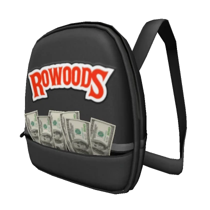 [1.0] RWOODZ BLACK BACKPACK W MONEY