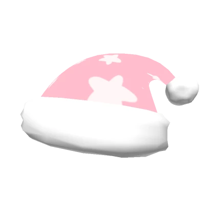 Pink Sleeping Hat with Stars