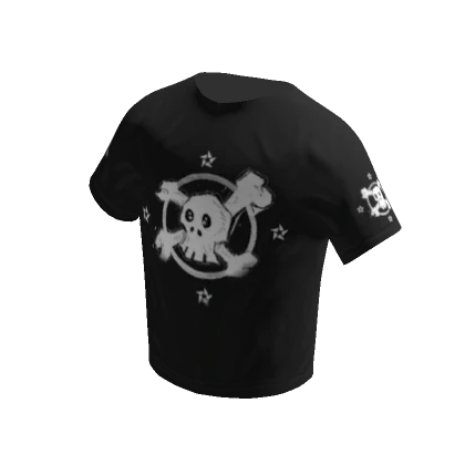 Y2K Skull Goth Shirt