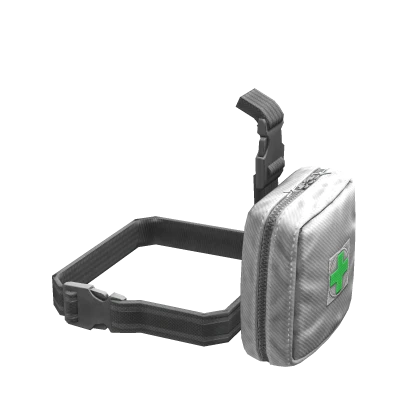 Left White Medical Leg Bag [1.0]