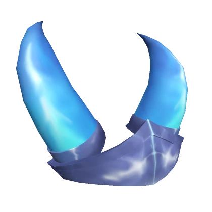 Blue Mythical Horns