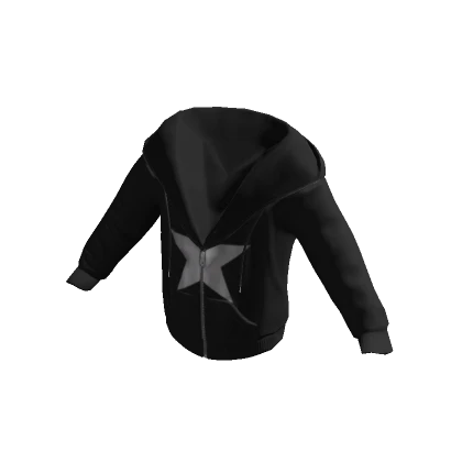 Star Half-Zip Jacket Black