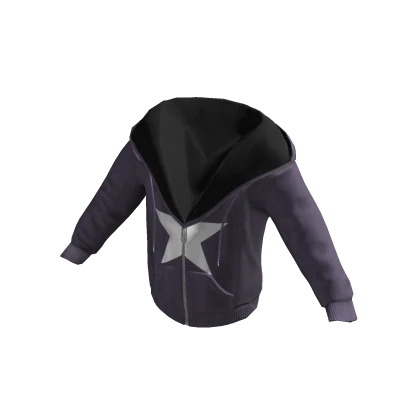 Star Half-Zip Jacket Purple 