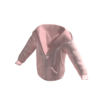 Light Pink Half-Zip Jacket 