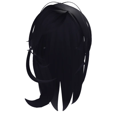 Wavy Purple y2k Emo Hair ♡