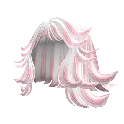 ❤️ White Pink Hair