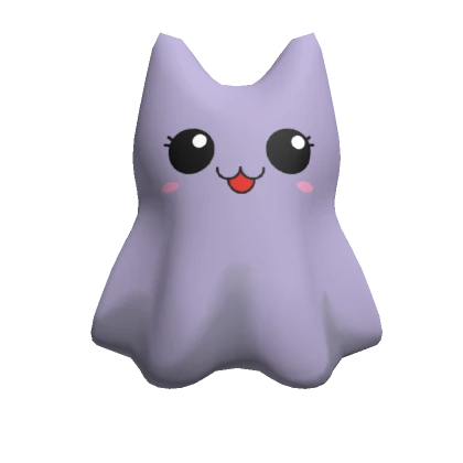 Purple Ghost Kitty