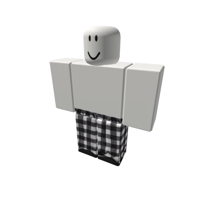 plaid pjs w black male