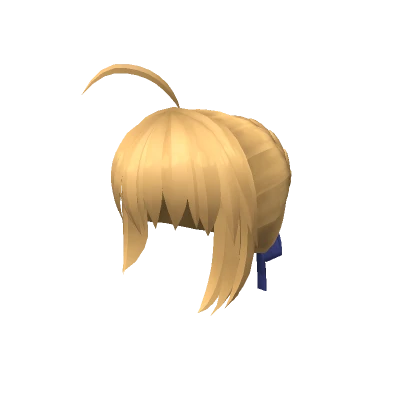 Saber Blonde Bun