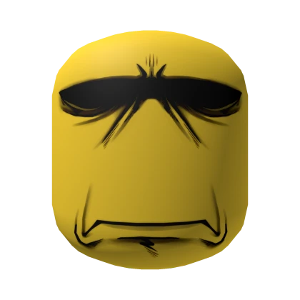Face of Pain (Bright Yellow)