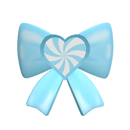 Christmas Peppermint bow