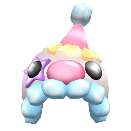 Adorable Clown Hood - Pastel