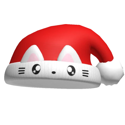 ♡ kawaii kitty christmas hat