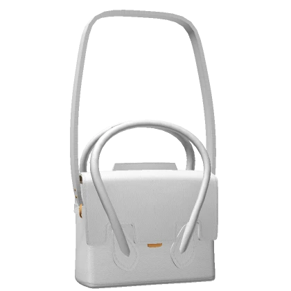 Cute Luxury Shoulder Bag - White 