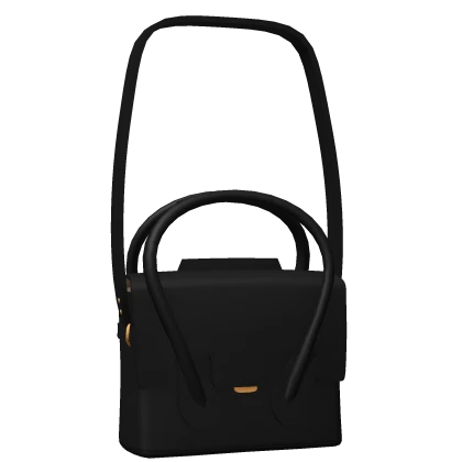 Cute Luxury Shoulder Bag - Black 