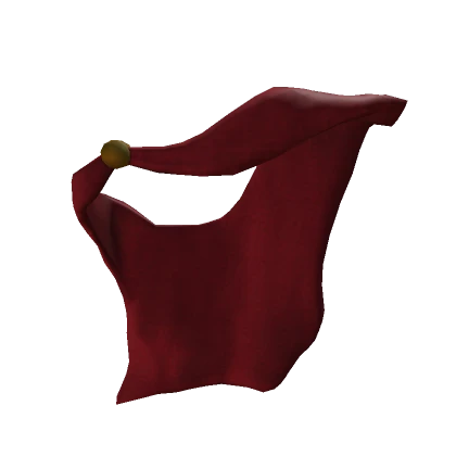 Red Flowing Shoulder Cape