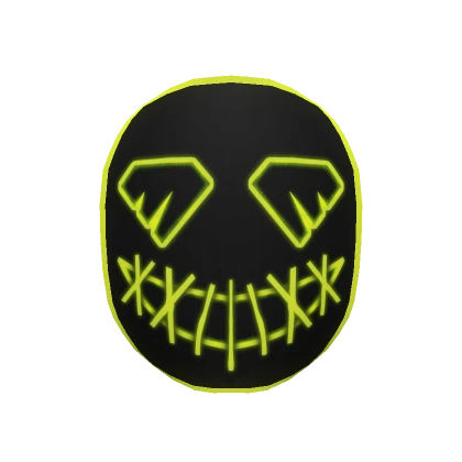 Neon Nightmares Mask - Green