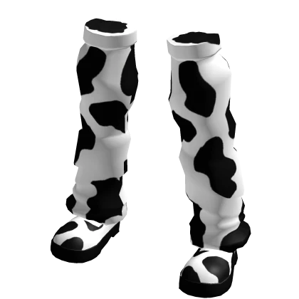 🐄 Cow Shoes Leg Warmers 🐄