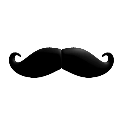 Black Thick Mustache