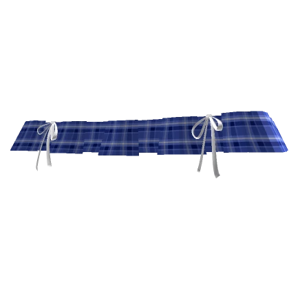 1.0 Girl Skirt Black Plaid Ribbon