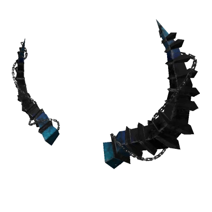 Sapphire Aqua Cursed Horns