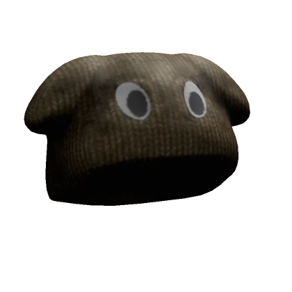 Y2K Brown Bunny Beanie w/ Flappy Ears