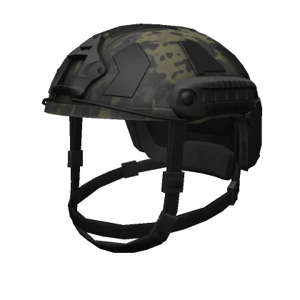 Black Mixpat II Velcro FAST Helmet