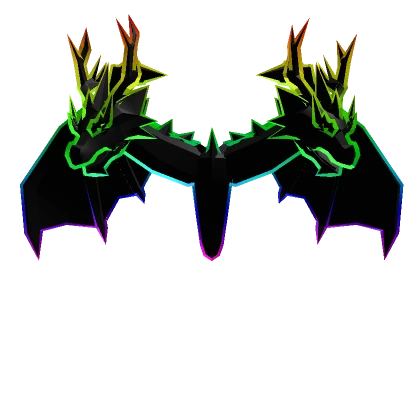 Rainbow Dragon Wings