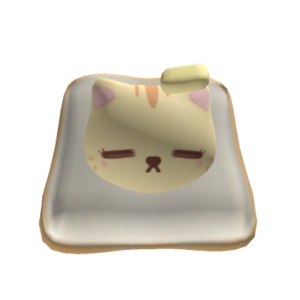 ɞ | cute bread cat snack