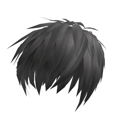 Black Fringed Anime Boy Hair Xenoblade